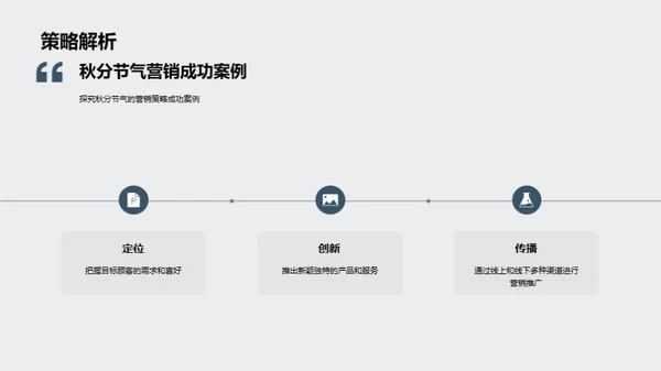 秋分营销战略解读