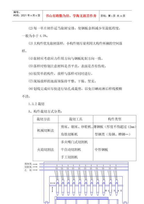 钢结构施工工艺.docx