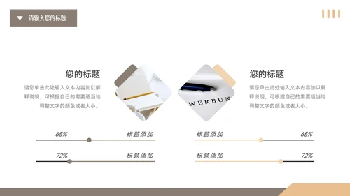 黄色时尚潮流前沿商业项目计划书PPT模板