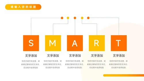 黄色渐变实用学习汇报模板PPT模板