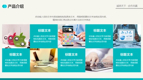公司简介商业风通用PPT模板
