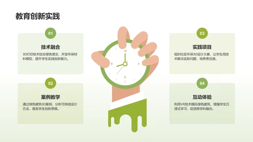 绿色3D风培训课件PPT