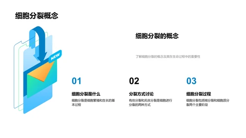 细胞结构功能教学PPT模板