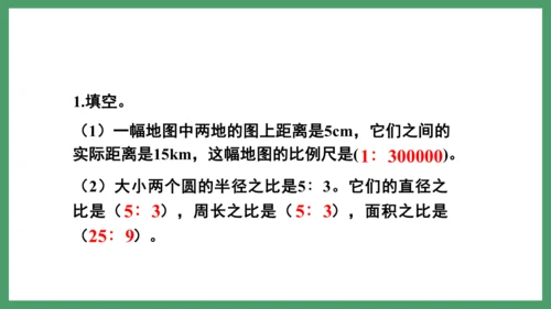 新人教版数学六年级下册练习十二课件