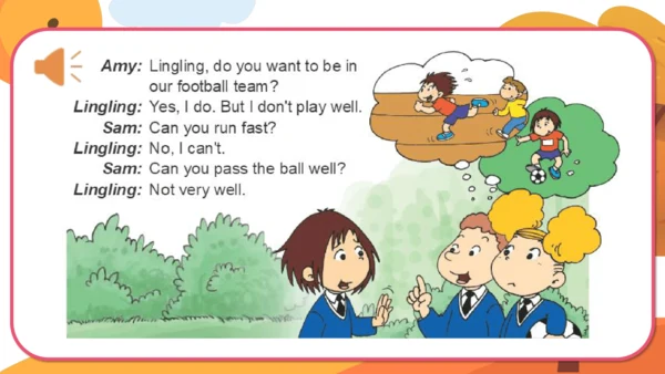 Module 6 Unit 1  You can play football well. 课件(共3