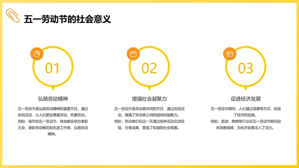 五一劳动节主题班会PPT模板