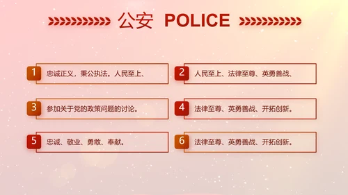 开场视频片头公安述职述廉报告PPT封含MOV