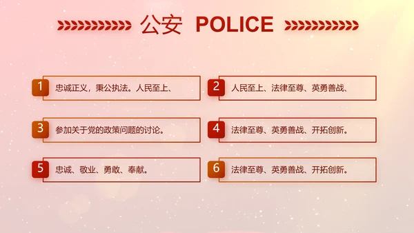 开场视频片头公安述职述廉报告PPT封含MOV