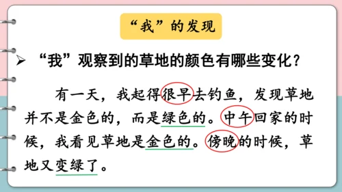 第16课《金色的草地》（第一课时）课件