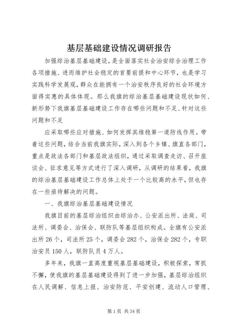 基层基础建设情况调研报告 (2).docx