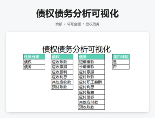 债权债务分析可视化