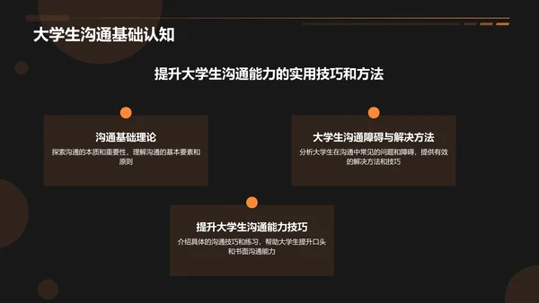 橙色3D风大学生就业指导PPT模板