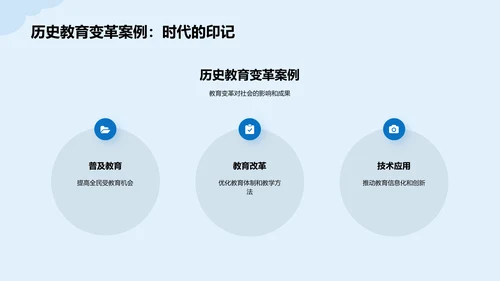 蓝色插画教育学变革事件培训课件PPT模板