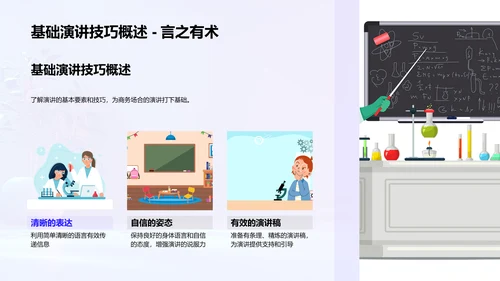 商务演讲技巧讲座PPT模板