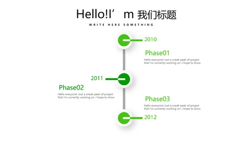 绿色时尚医药代表工作汇报动态PPT