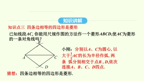 18.2.2第2课时菱形的判定课件（共31张PPT） 2025年春人教版数学八年级下册