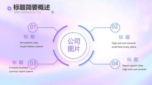 紫色唯美新起点新征程商务PPT