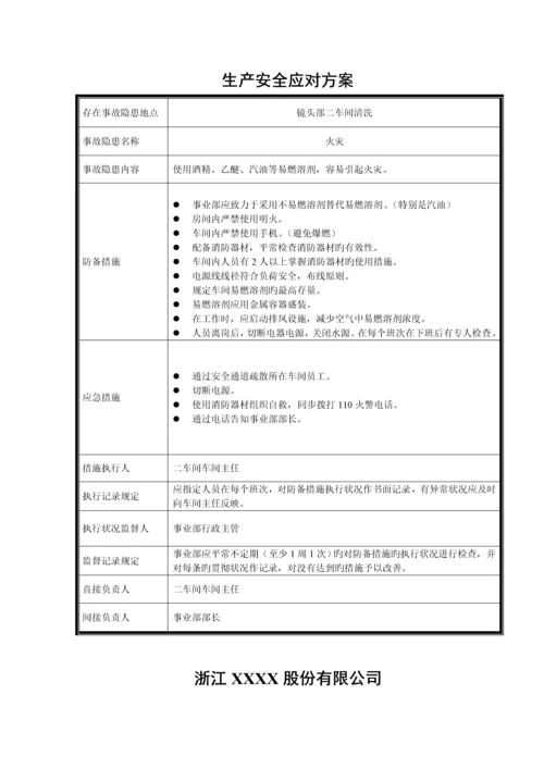 浙江公司安全生产应急全新预案.docx