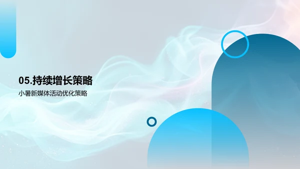 新媒体商业价值提升PPT模板