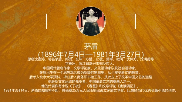 初中语文茅盾《白杨礼赞》PPT教学课件