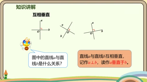 人教版数学四年级上册5.1 平行与垂直课件(共20张PPT)