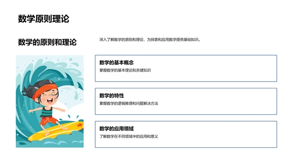 数学在生活中的运用PPT模板