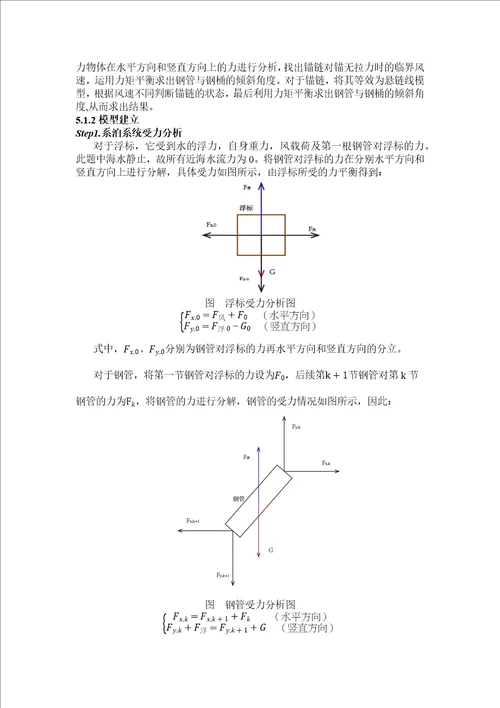 数学建模论文系泊系统的设计