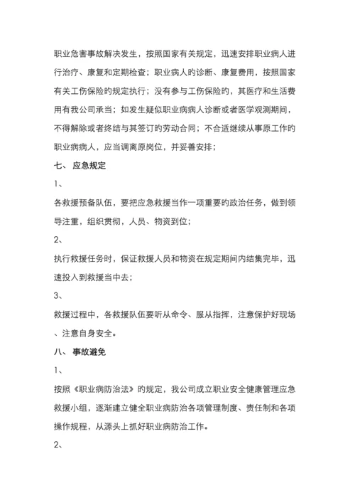 职业病危害事故应急救援预案.docx