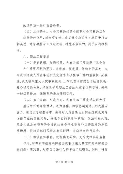 人员密集场所整治方案.docx