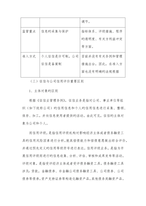 征信制度和评价制度的关系.docx