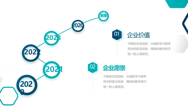 蓝色创意生物科技公司宣传简介动态PPT模板