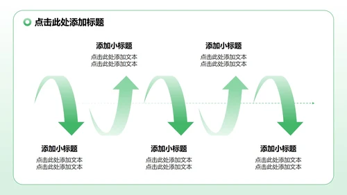 绿色渐变插画风暑假安全教育主题PPT模板