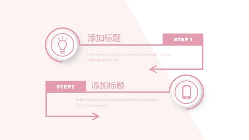 女性职业生涯规划动态PPT模板