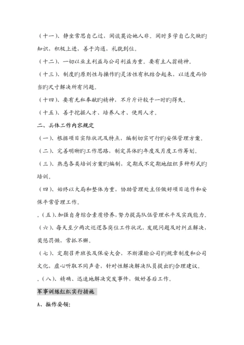 安保负责人培训专题方案.docx