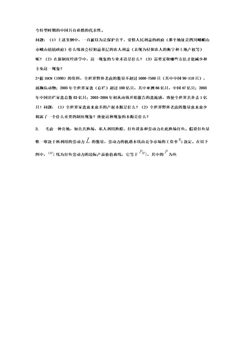 汇总：16篇新制度经济学练习题