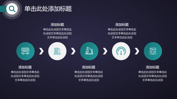 蓝色科技感高端工作总结通用PPT模板