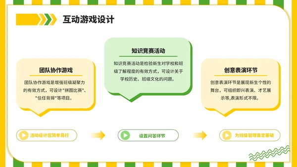 黄绿色插画风你好新同学主题班会PPT模板