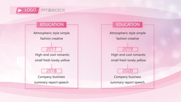 粉色妇幼保健院工作总结汇报动态PPT