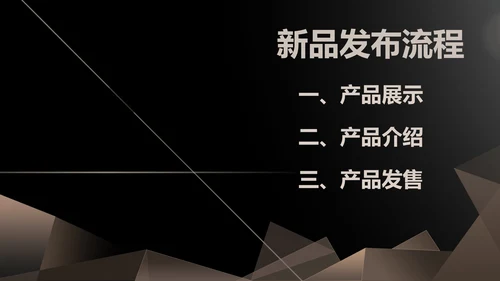黑色科技风智能手表产品发布会PPT模板