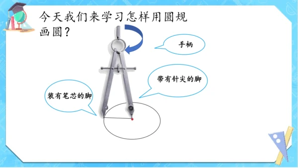 人教版数学六年级上册《圆的认识》（课件）(共18张PPT)