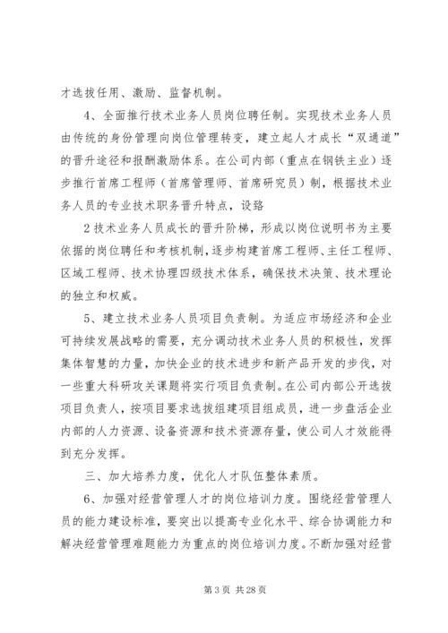 关于加强XX县区教育系统人才队伍建设的若干意见 (2).docx
