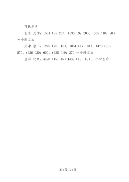 五一国际劳动节旅游计划.docx