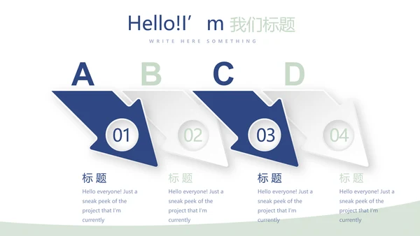 蓝色大气牙科年终工作总结动态PPT