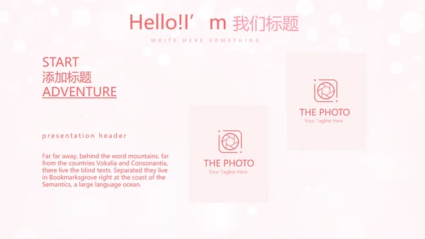 粉色唯美美容护肤面膜动态PPT