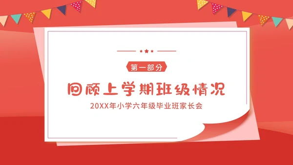 小学六年级开学家长会春季开学家长会PPT课件