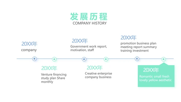 蓝色简约大方医疗公司宣传工作总结动态PPT