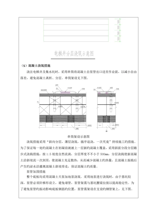 大体积混凝土综合施工重点技术交底.docx