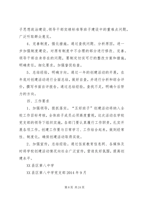 领导班子实施方案.docx