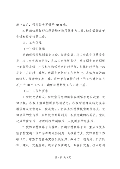 总工会扶贫工作计划.docx