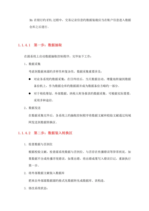 IBM数据仓库解决专题方案简.docx